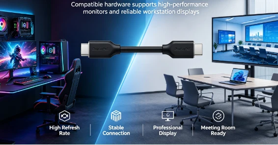 Main Benefits of Using DisplayPort Cable